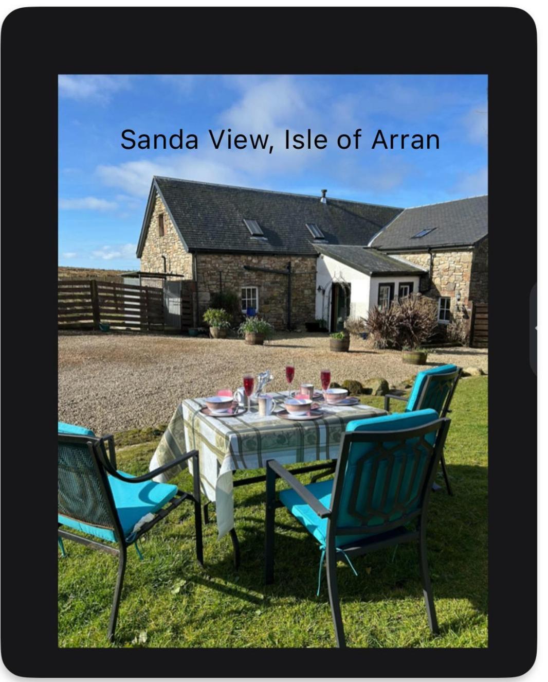 Sanda View, Isle Of Arran Sliddery Exterior photo